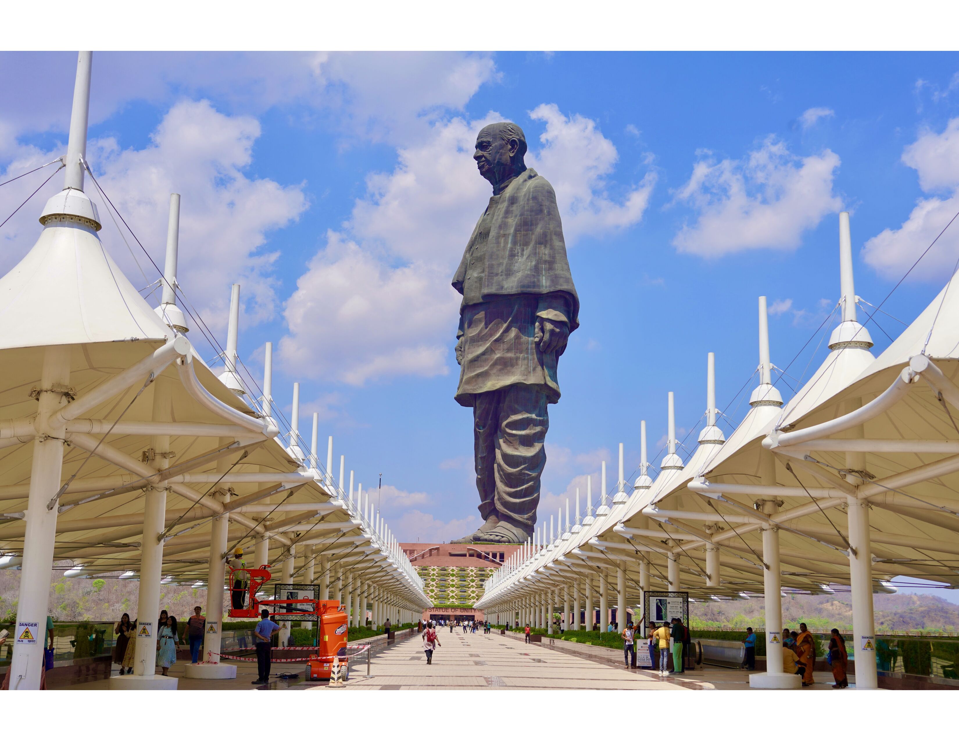 The tallest statue at that time was the one of Lord Buddha in China. In fact, there were many Buddha statues taller than the New York one.